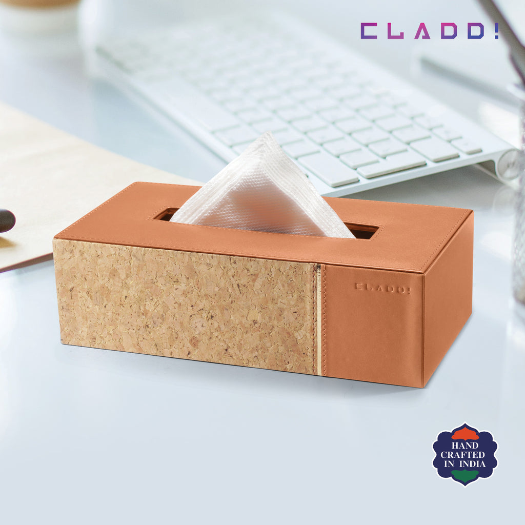 Leather Tissue Box