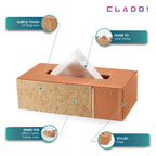 Leather Tissue Box