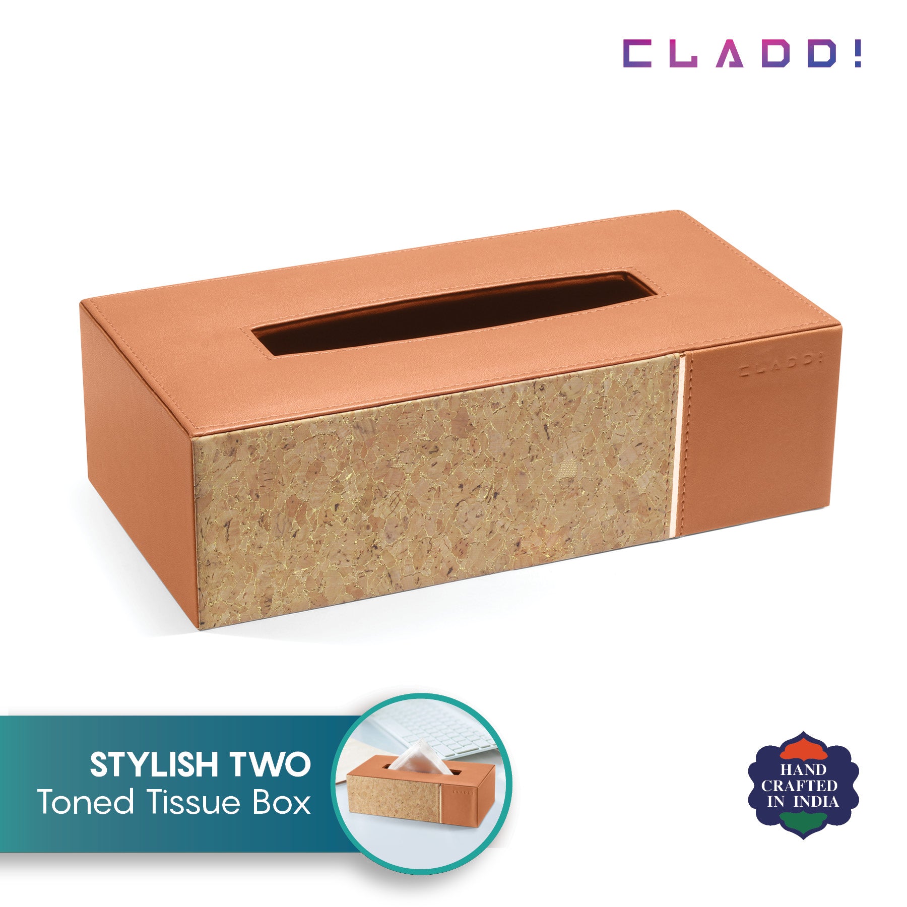 Leather Tissue Box