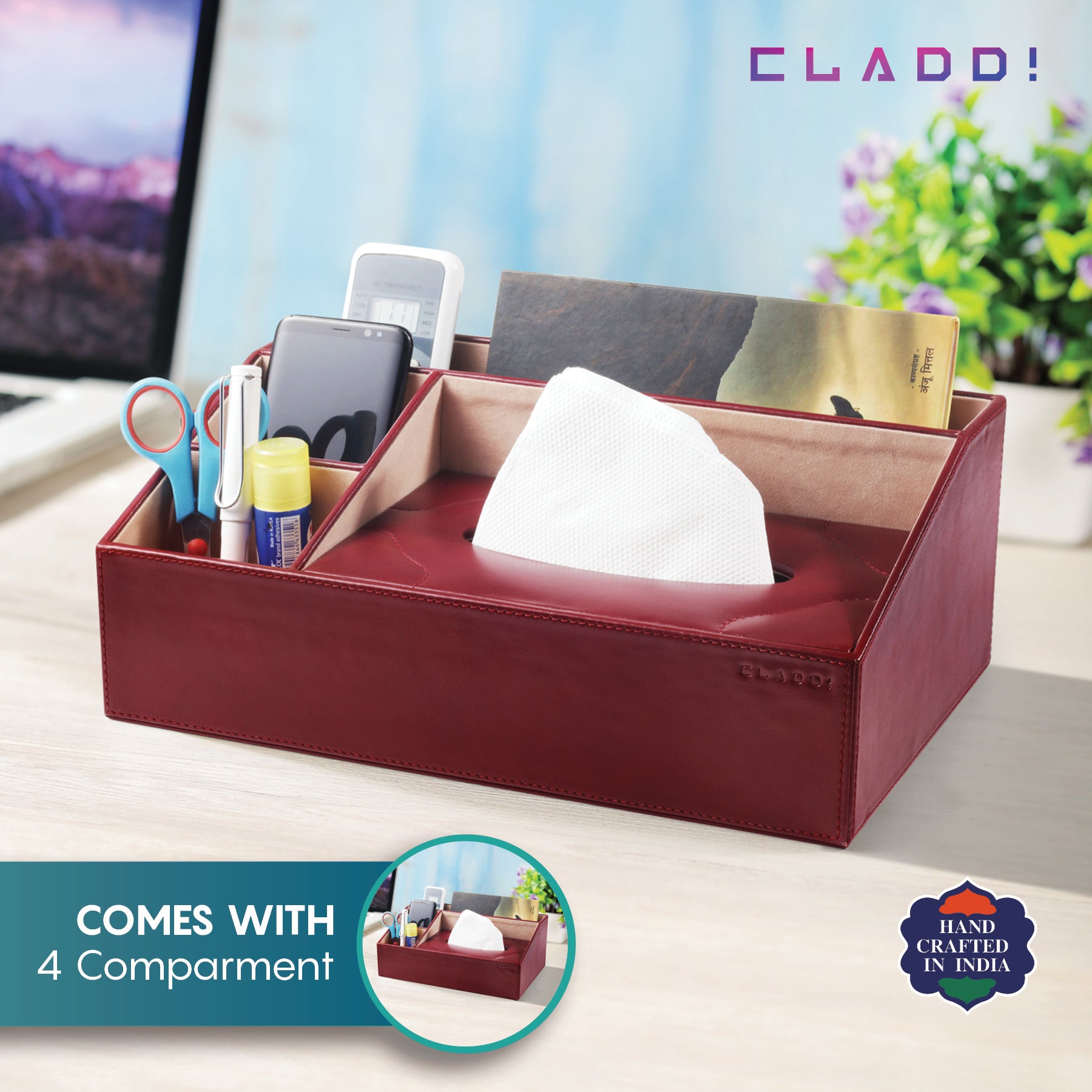 Leather Multi Purpose Organiser