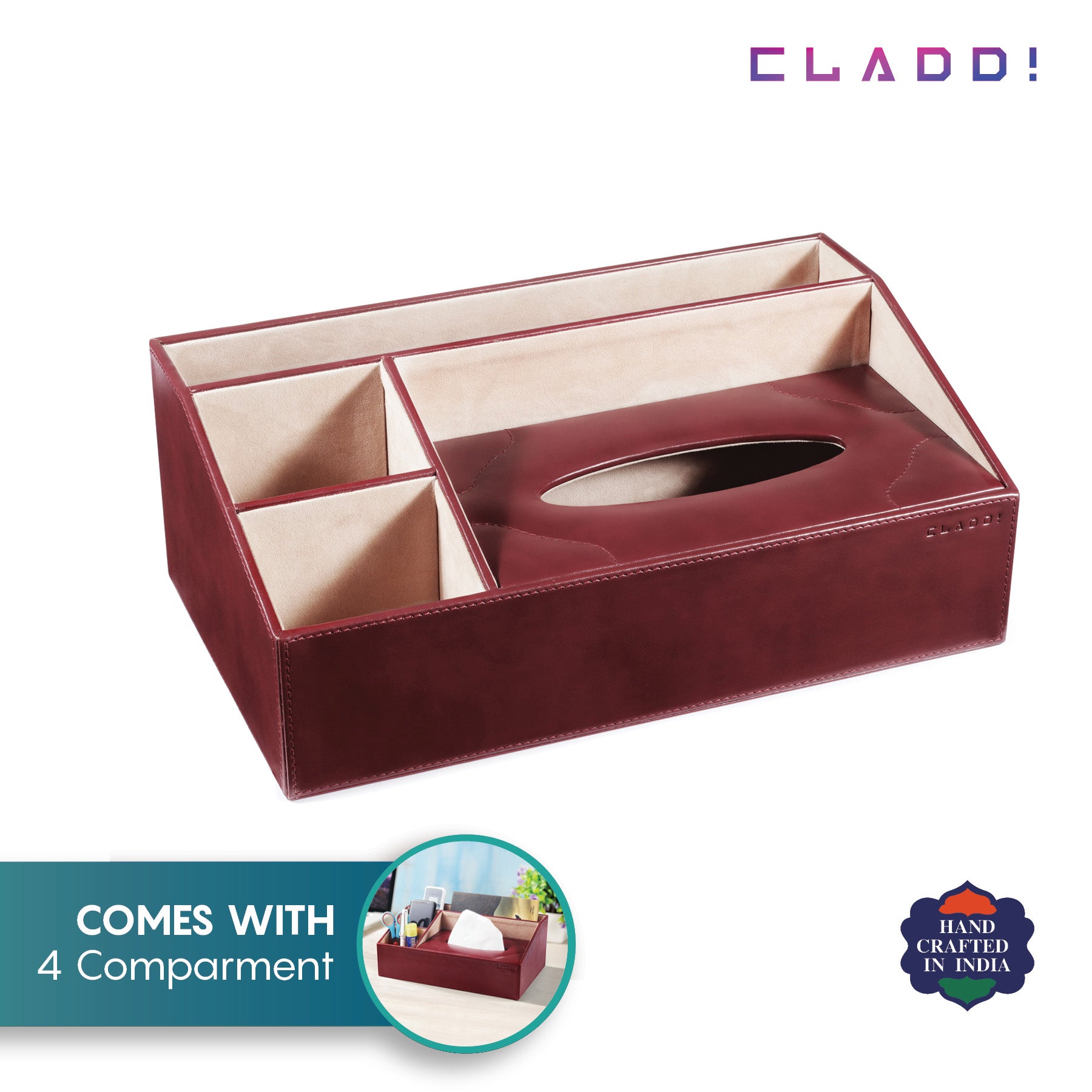Leather Multi Purpose Organiser