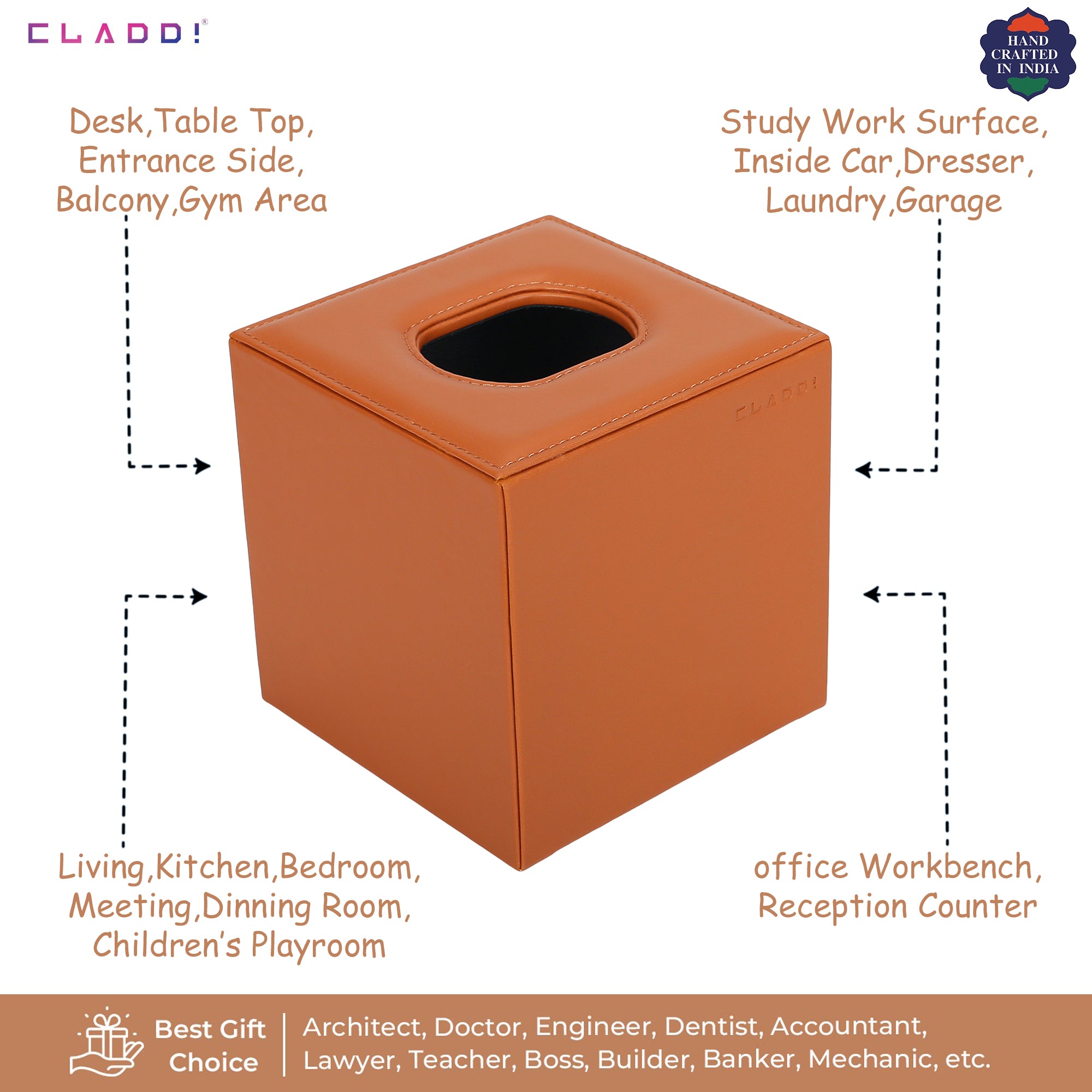 Asta Square Tissue Box
