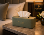 Luxury Leather Tissue Holder