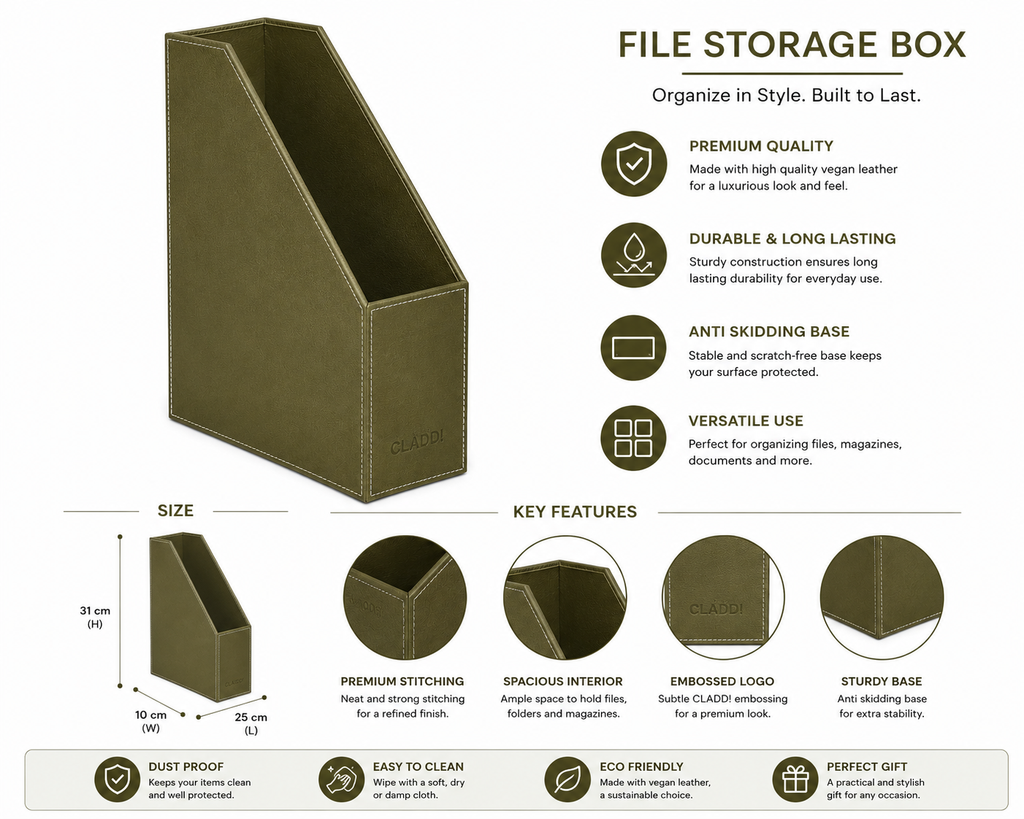Uraban Magazine File Holder