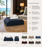 Luxury Leather Tissue Holder