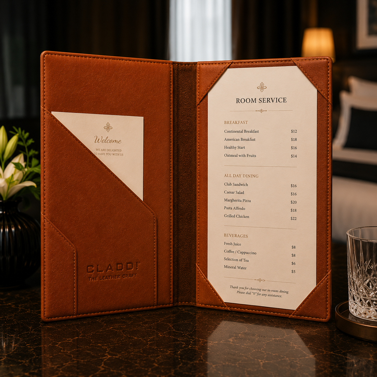 Atelier Room Service Folders