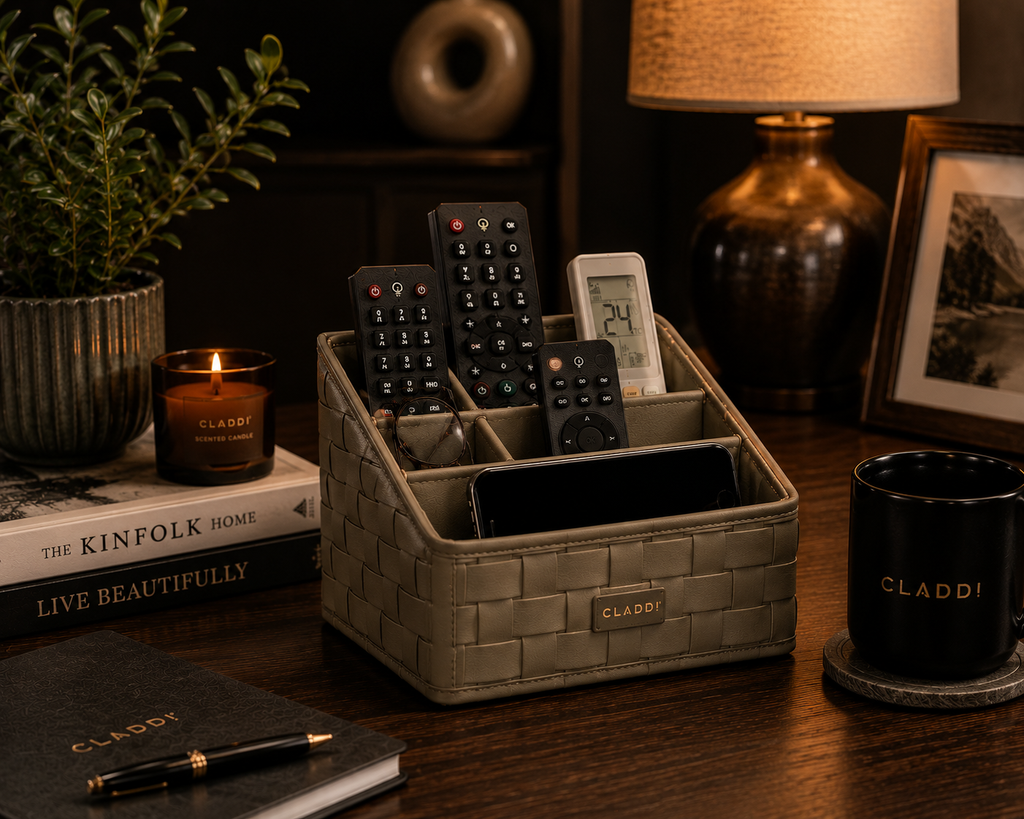 Leather Remote Holder