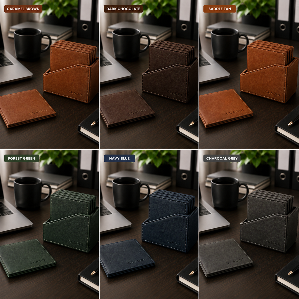 Square Leather Coaster
