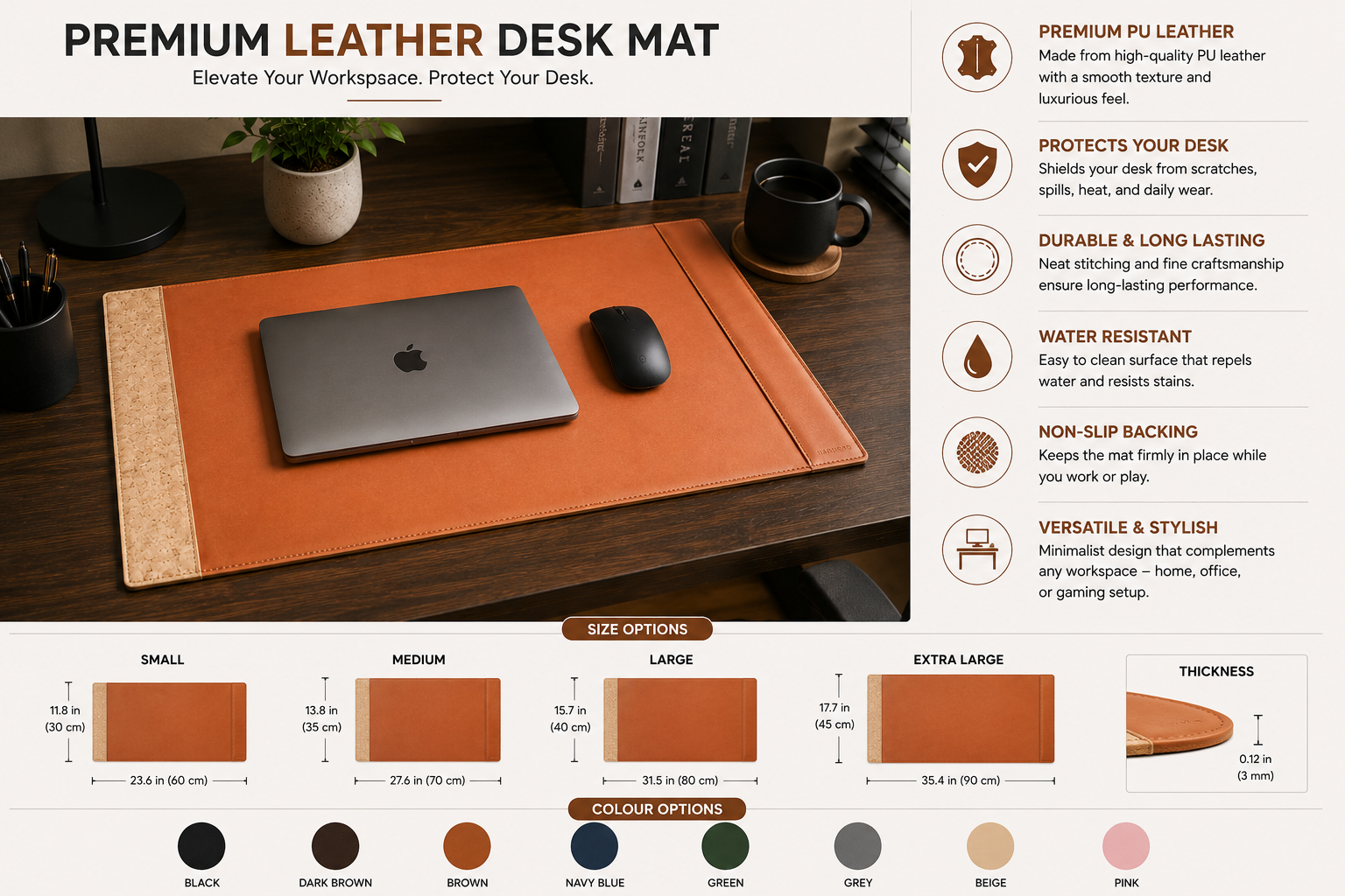 Axis Desk Mats