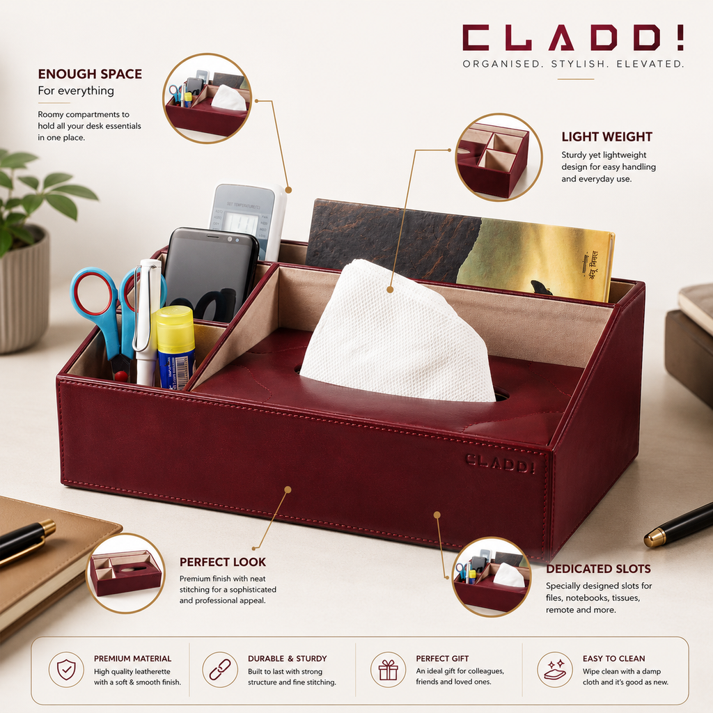 Leather Multi Purpose Organiser