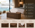 Luxury Leather Tissue Holder