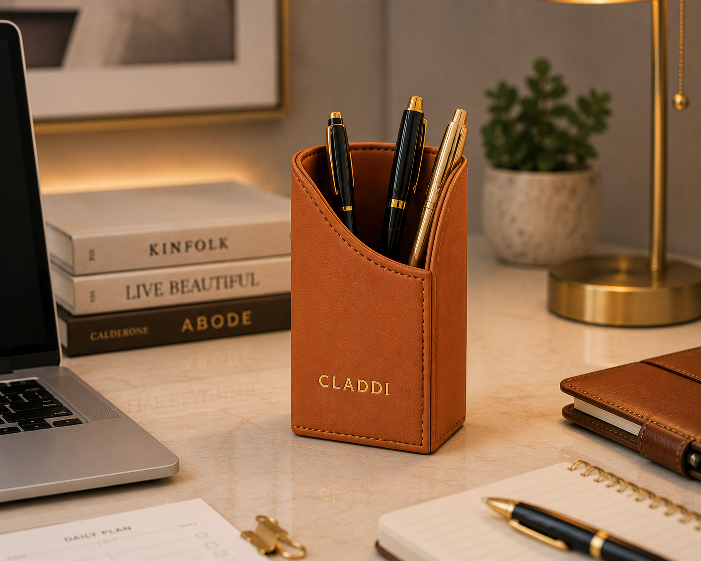 Leather Pen Holder