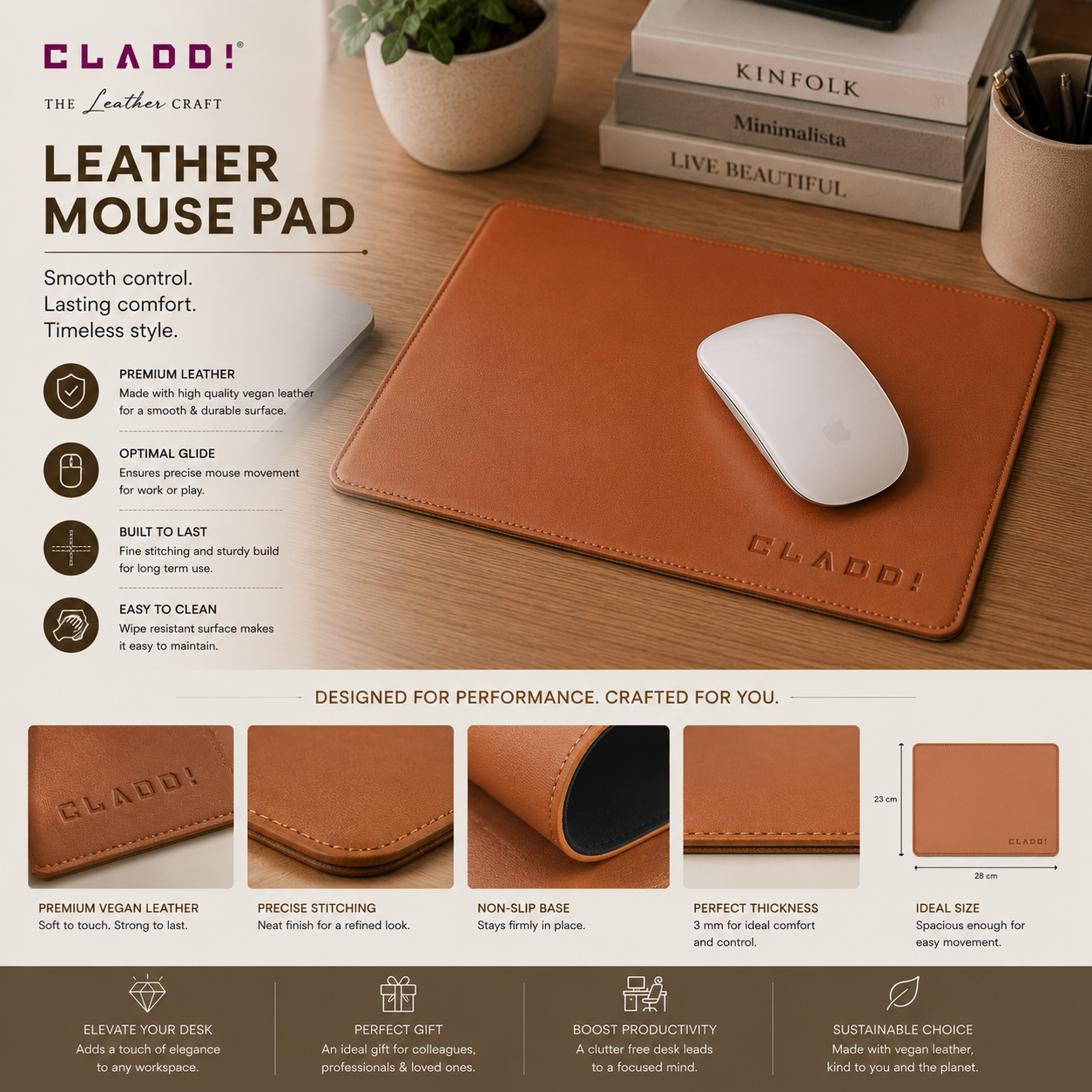 Leather Mouse Pad