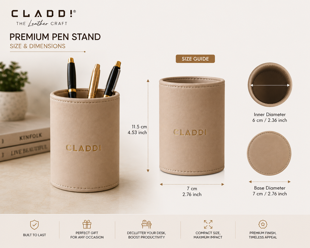 Leather Pen Holder