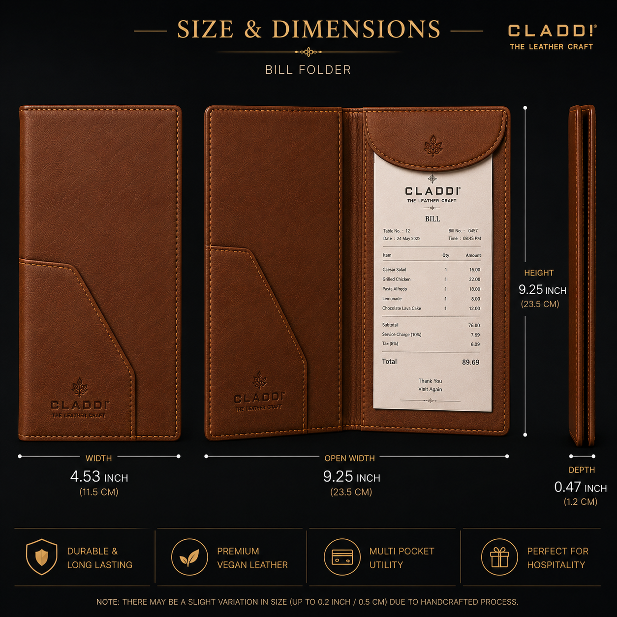Prestige Bill Folders