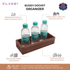 Leather Bottle Tray