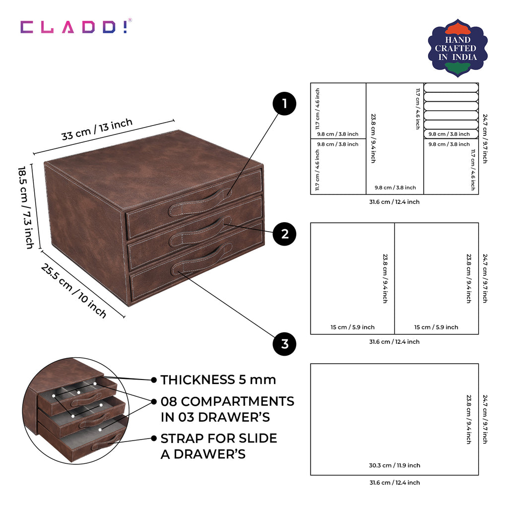3-in-1 Drawer Organiser