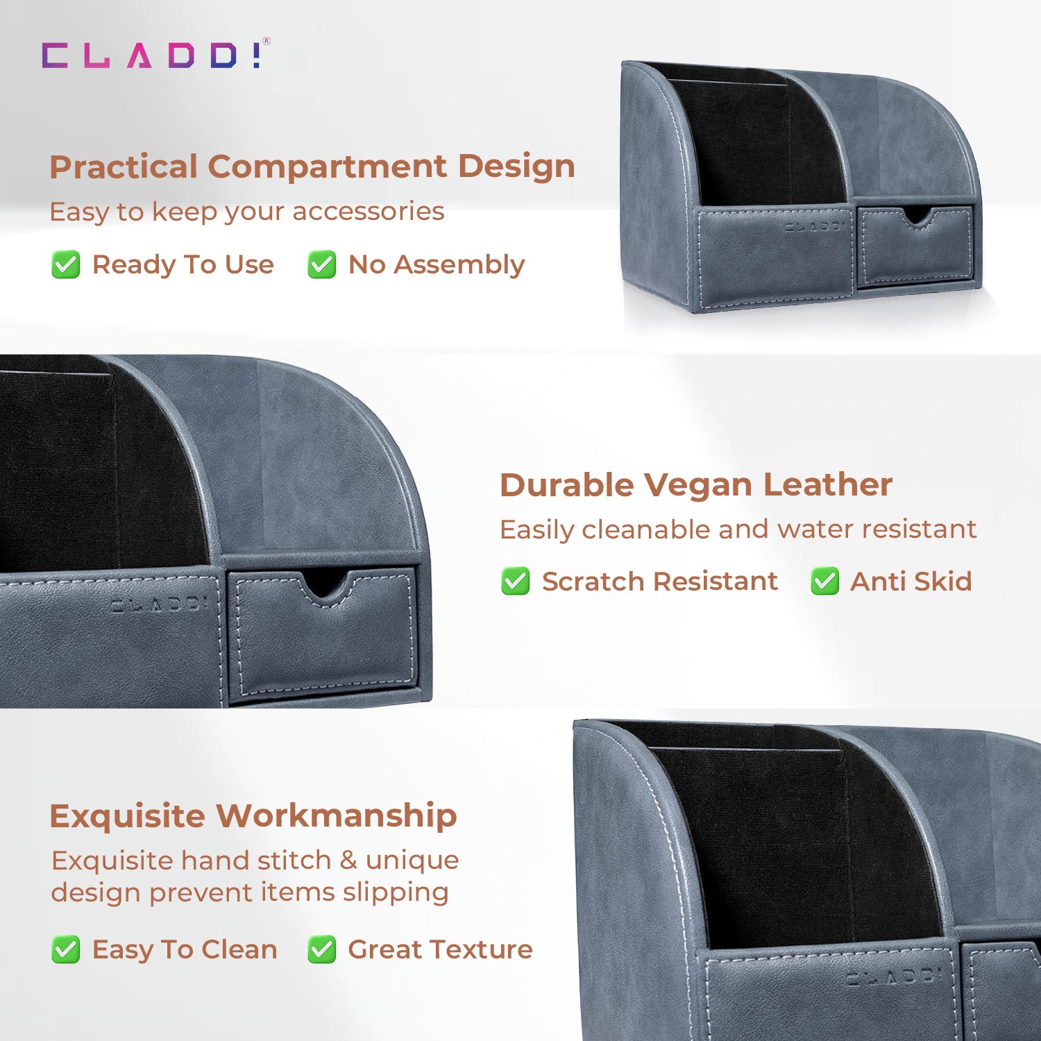 Leather Ciel Organizer