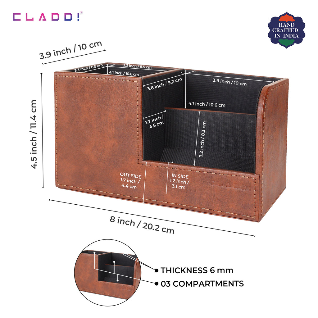 Leather Desk Organiser- Best Selling Product