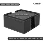 Square Leather Coaster