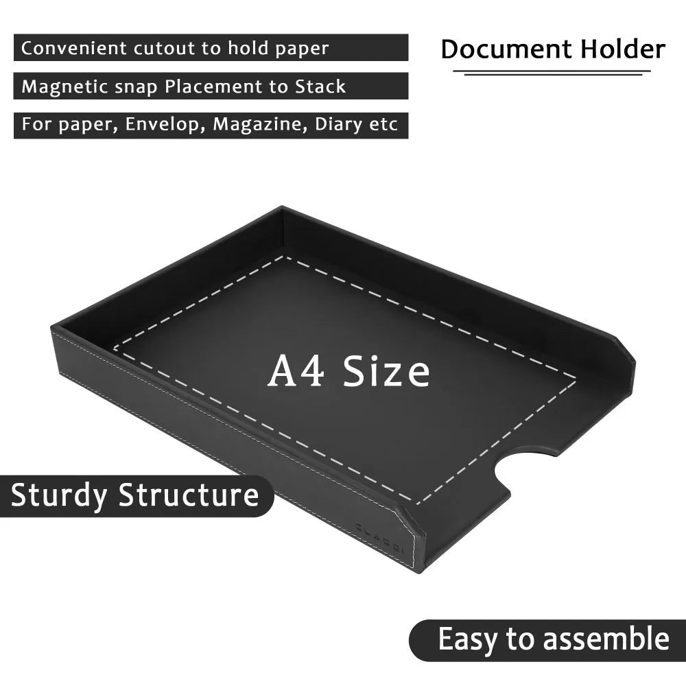 6-in-1 Oreo Black Desk Set | Best Seller