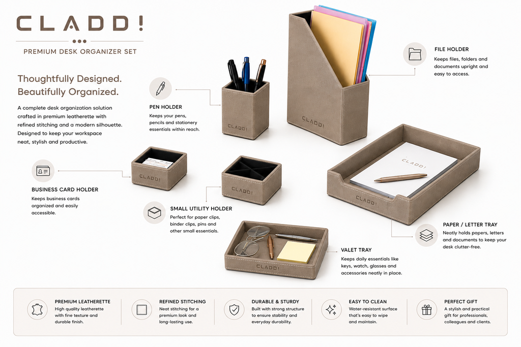 THE EXECUTIVE DESK SET