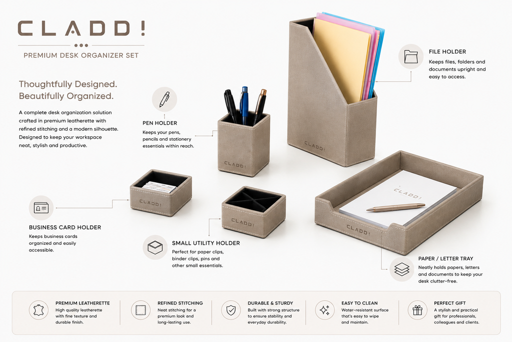 THE EXECUTIVE DESK SET